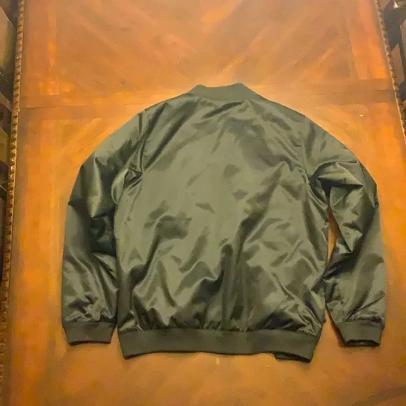 Jordan Black and Red Bomber Varsity Jacket - Picture 4 of 8